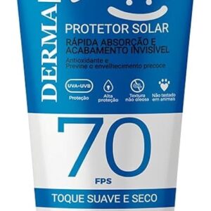 Protector solar fps 70 sin color 120g Dermachem